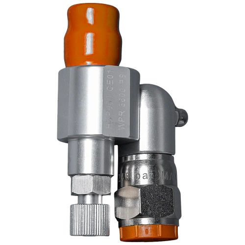 Поворотный механизм с запорным клапаном ASPRO