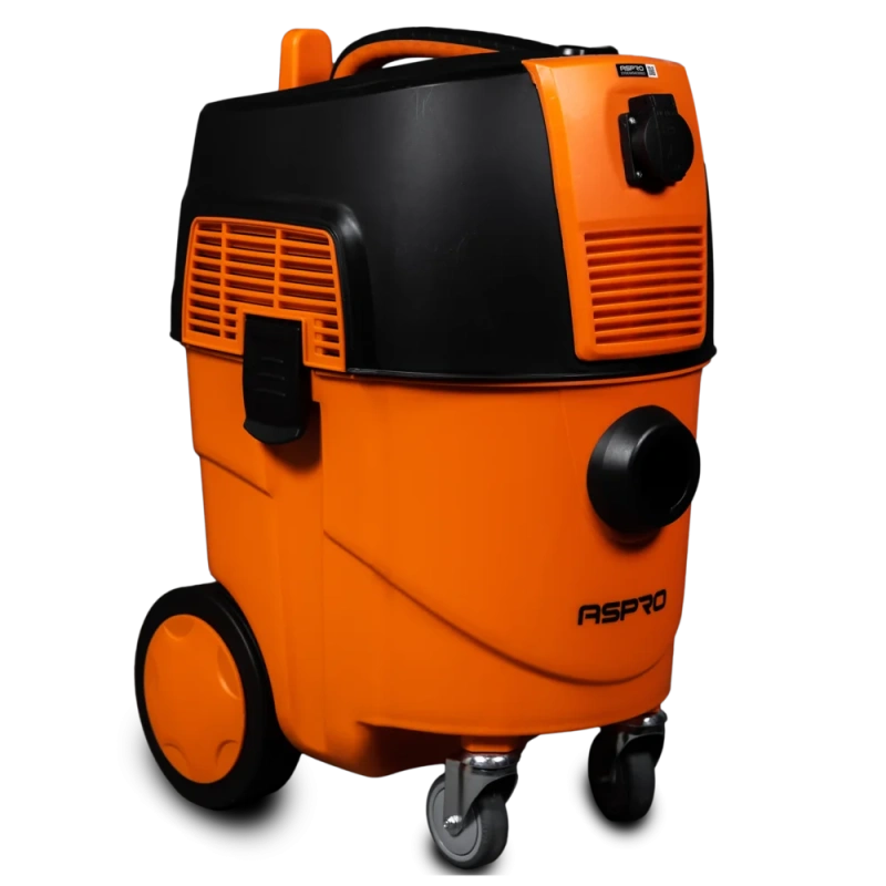 Пылесос ASPRO-VC2 строительный профессиональный, совместимый с шлифмашинами