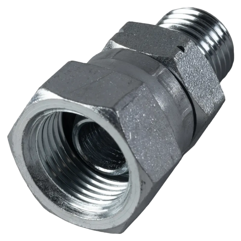 Соединитель (переходник) 3/8"F (накидная гайка) х 1/4"M