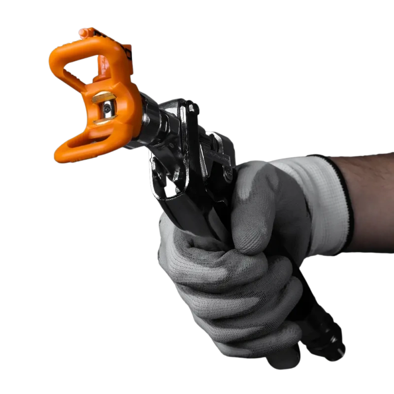 Пистолет для шпатлевки ASPRO черный без фильтра 3/8 дюйма