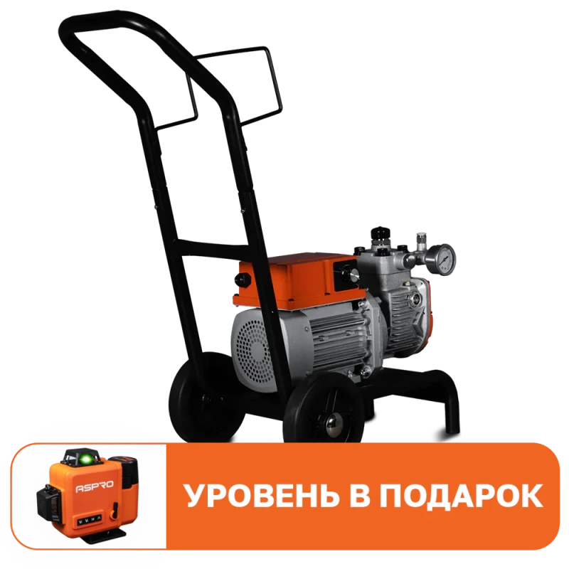 ASPRO 3600 + подарок окрасочный аппарат (агрегат) мембранный для отделочных работ 
