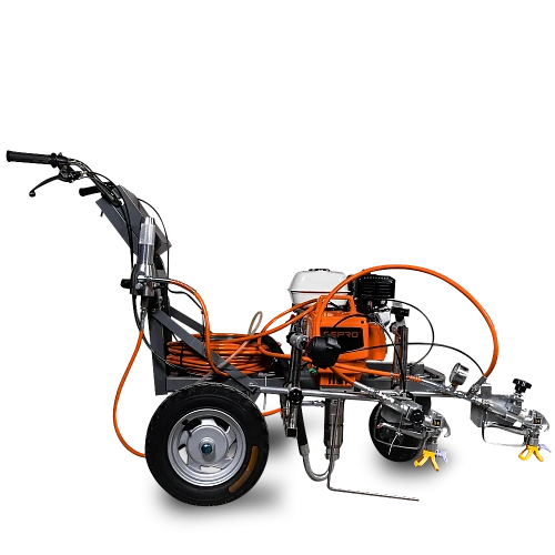 Разметочная машина для нанесения дорожной разметки, 2 поста