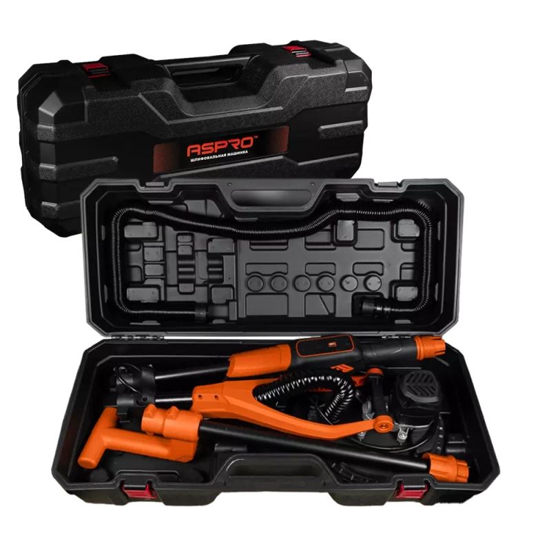 Шлифовальная машинка, жираф. складная в кейсе, с подсветкой