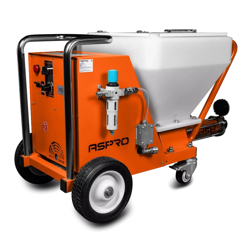 Шпаклевочная станция, шнековая