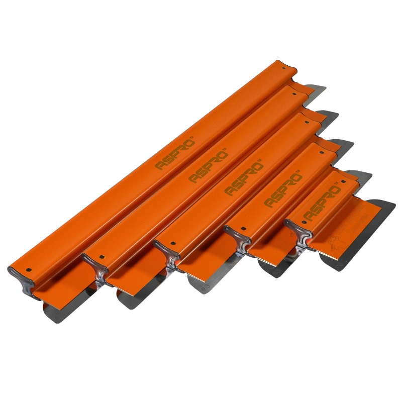 Набор шпателей ASPRO ERGOPLANE 0,3 мм, 9 предметов для отделочных работ