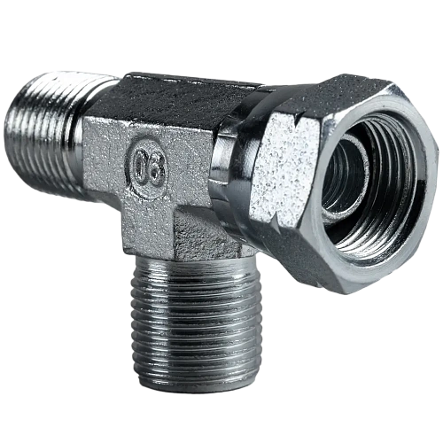 Тройник для подключения второго поста 3/8" 