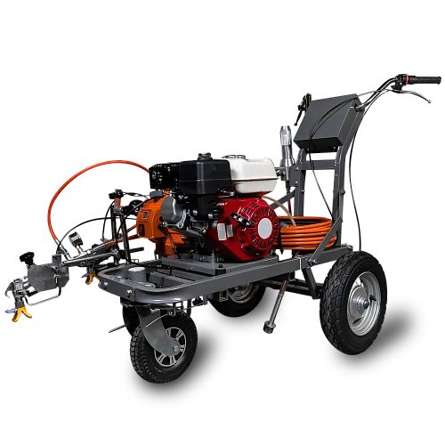 Разметочная машина для нанесения дорожной разметки, 2 поста