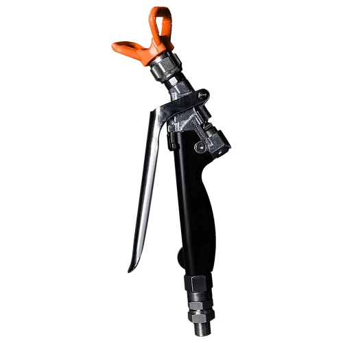 Пистолет для шпатлевки ASPRO черный без фильтра 3/8 дюйма