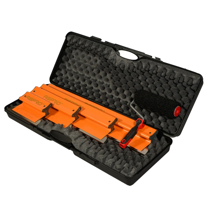 Набор шпателей ASPRO ERGOPLANE 0,3 мм, 6 предметов для отделочных работ