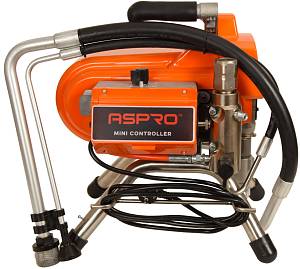 2,7 л/мин; ASpro-2700® окрасочный аппарат (агрегат) для покраски и безвоздушного распыления, оборудование для окраски.