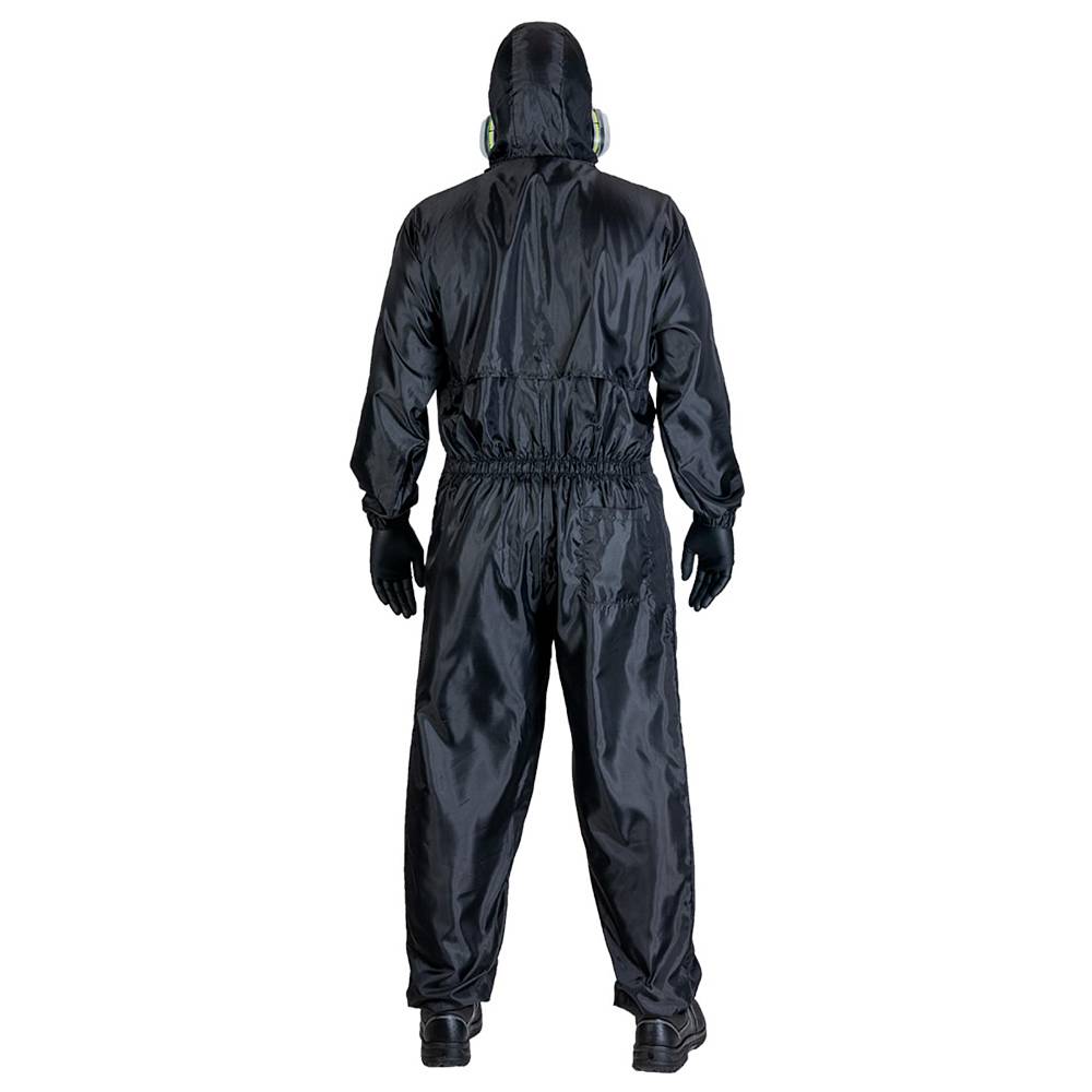 Комбинезон многоразовый защитный Jeta Safety / JPC75-BL XL Ninja из полиэфирной ткани, цвет черный