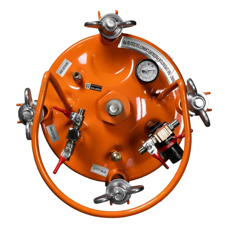 Красконагнетательный бак 20 л. с ручной мешалкой