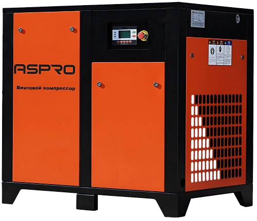 Электрический винтовой компрессор  AS-9.1/8 D., с прямым приводом. Класс защиты IP 54\55.