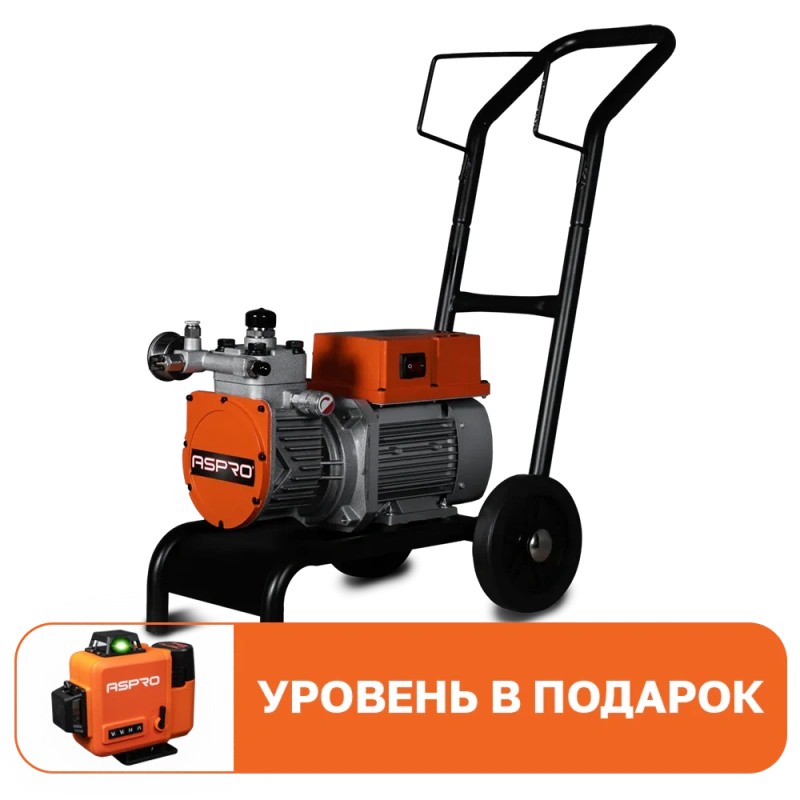 ASPRO 3600 + подарок окрасочный аппарат (агрегат) мембранный для отделочных работ 