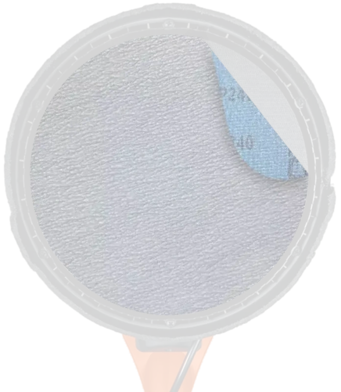 Бумага шлифовальная ASPRO-С8 (225x240) БЕЛАЯ
