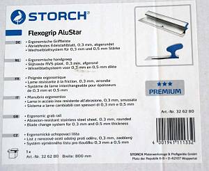 Шпатель Storch со сменными лезвиями Flexogrip AluSTAR 80 см
