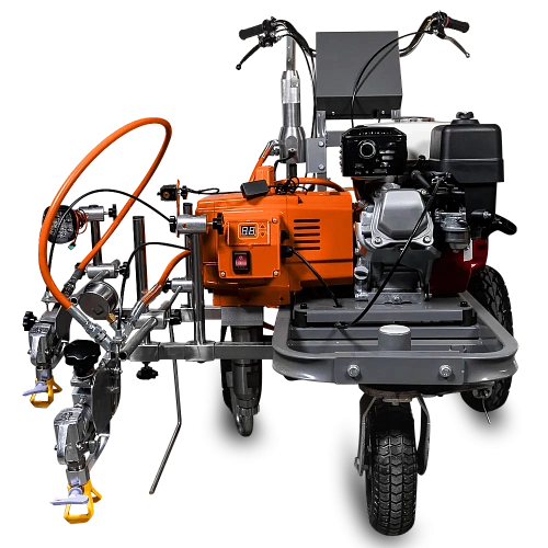 Разметочная машина для нанесения дорожной разметки, 2 поста