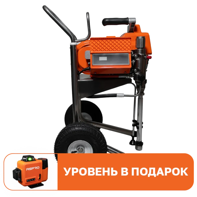 ASPRO 2700H + подарок  окрасочный аппарат (агрегат) поршневой для отделочных работ 