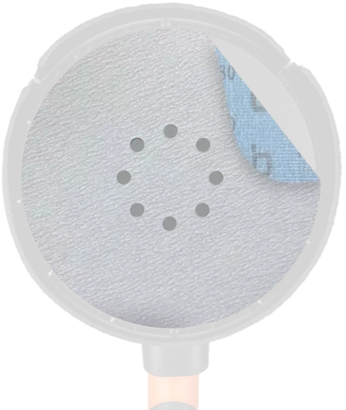 Бумага шлифовальная ASPRO-С8 (225x180) БЕЛАЯ