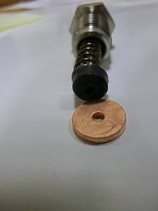 Запчасть: Толькатель шара нагнетательного клапана в сборе для окрасочного аппарата AS-3100 MAX